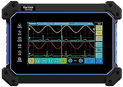 TO1112D Multifunktionales Full Touch Screen Oszilloskop 2-Kanal 110MHZ Oszilloskop Multimeter mit Signalquelle