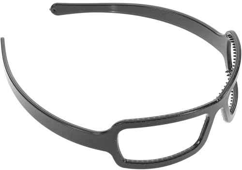 ULTECHNOVO Serre-tête Résine Forme Lunettes Léger pour Femmes Accessoire Cheveux Multifonction Coiffure Élégante Quotidienne Bandeau Mode All-match pour Spa et Plage