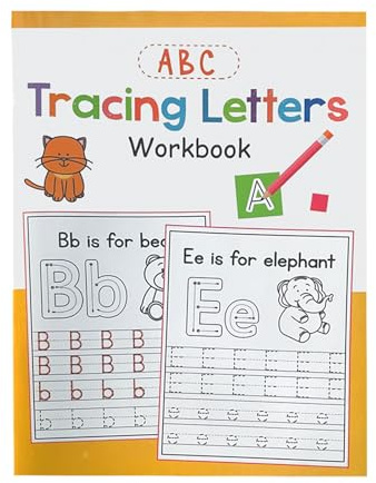 Letter Writing Practice Book: A4-alfabetssidor, interaktiv handskrift på engelska, guide för aktiviteter för tidigt lärande | utbildningsresurspaket