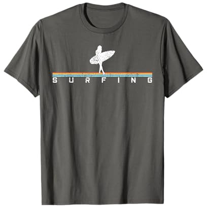 Surfer Surfen Surf Surfboard Vintage Retro Style T-Shirt