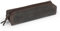LONDO Genuine Leather Zipper Pen, Pencil & Cosmetic Case (Chestnut)