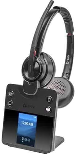 Plantronics Poly SAVI 8420 Office Wireless Headset Handheld Office/Call center Bluetooth Black