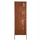 Kapaga - Paravent Métal - 160 cm x 50 cm - Corten - Effet Rouillé Paravent pour Jardin - Élément de Paravent - Mur de Protection - Décoration de Jardin - Clôture - Rouille (Fleurs)