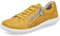 Rieker Damen Low-Top Sneaker 52824, Frauen Halbschuhe,straßenschuhe,Strassenschuhe,Sportschuhe,Freizeitschuhe,Turnschuhe,gelb (68),36 EU / 3.5 UK