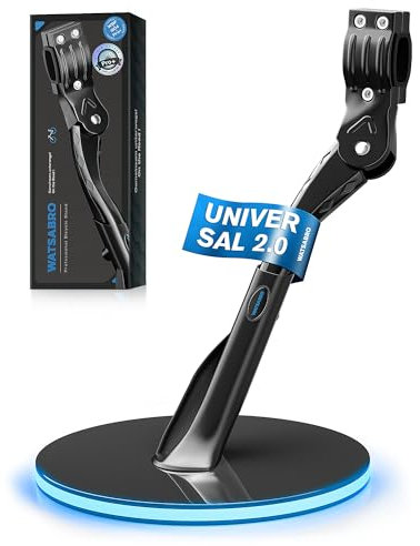 WATSABRO Fahrradständer 24-29 Zoll Upgrade - Höhenverstellbarer Fahrrad ständer, Hinterbauständer mit Stabilerer & Rutschfester Struktur für E-Bikes, MTB, Citybikes (45 kg)