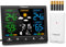 Geevon Wetterstationen mit Außensensor, LCD Anzeige, Außenthermometer für präzise Wetterdaten, einfache Nutzung, hohe Lesbarkeit, Inklusive USB und Batterie (246250 mit batterien)