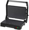SUPERLEX Sandwichmaker & Kontaktgrill 1000W - 2-in-1 Panini Grill, klappbar auf 180° flach, Edelstahl Gehäuse matt schwarz