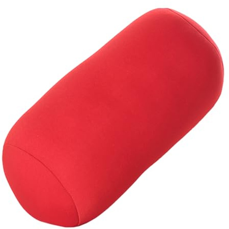 Generico Cuscino Cervicale In Schiuma, Cuscino Cervicale Tubolare Con Microsfere, Cuscino Di Supporto Per La Schiena, Per Dormire Per Poltrone Reclinabili Da Viaggio In Aereo E Auto.