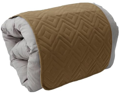 ILiemao Funda Reposabrazos Sofa Protector para Brazos Antimanchas Fundas De Sillon para Sofá Silla Reposa Cabezas Cubre Sillón Reclinable Orejero Sofás Impermeable Individuales(Camello,1 Headrest)