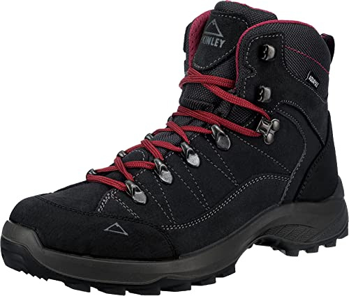 McKINLEY Herren Alpspitz AQX Trekking-& Wanderstiefel, Grau (Grau/Rot 900)
