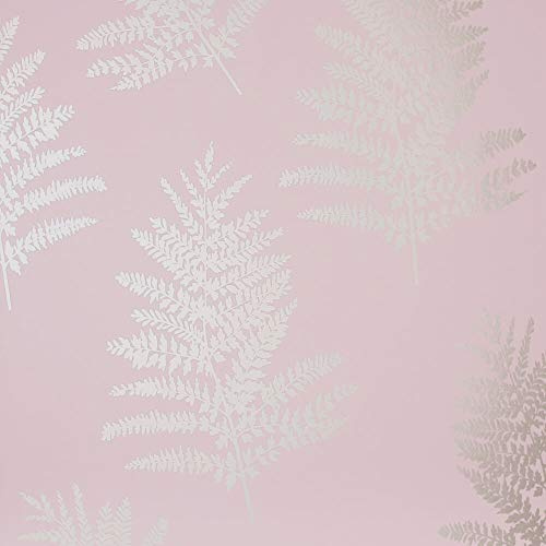 Arthouse Wallpaper Metallic Fern Blush 687000 Full Roll