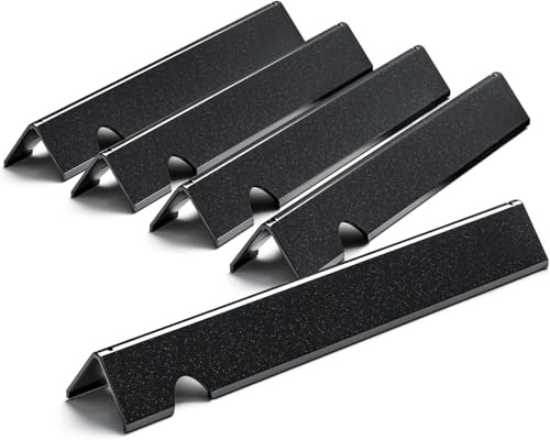 Denmay 66032 43,8 cm porslin emaljerad smaksättare stänger för Genesis II 210, 240, II E/S-310/335, II E-330, II LX S/E-340 (2017 och nyare) gasgrillar, värmeplattor för Weber 66795