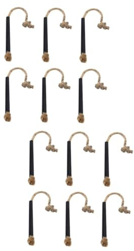 VANZACK 12pcs Cord Fire Starter for Outdoor Camping Handle Rapid Cooling Easy to Control Flame Speed