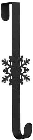 Murman Crochet Pour Couronne De Porte, 1/2 Pièces Crochet Couronne De Noel Porte En Métal, Support De Couronne De Noël Porte, Crochet De Porte Couronne, Crochet De Porte À Suspendre Pour Couronne