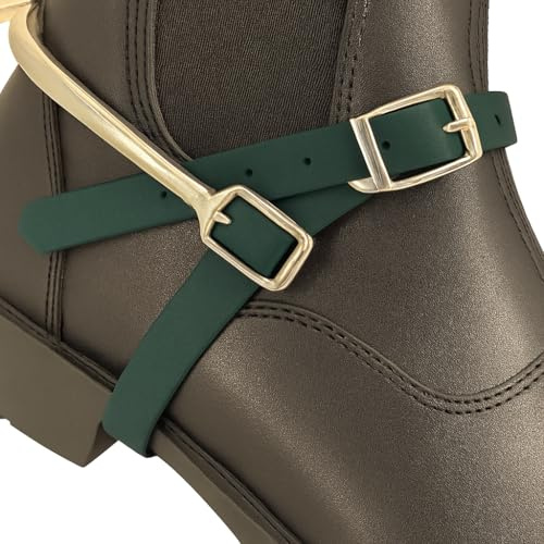 My Horse Box - Biothane Spur Straps - Colourful Spur Straps (Dark Green)