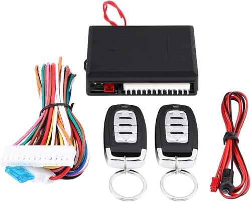 MotorMinds Kit di chiusura centralizzata per auto, sistema Keyless Entry per auto, chiusura centralizzata, set di telecomando universale