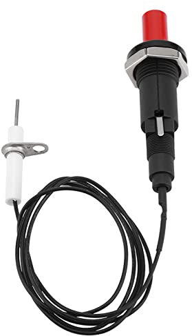 DEWIN Accenditore Piezoelettrico,Accensione Piezoelettrica Kit Di Accensione Piezoelettrico Con Pulsante Di Accensione per Barbecue Grill per Camino Stufa a Gas