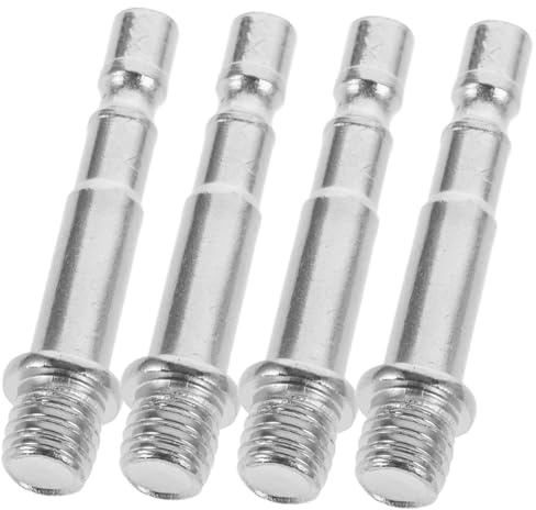 VICASKY Adaptador de Soporte de Micrófono Estable y Fácil de Transportar de Metal 3/8 a 1/4 4 Piezas y Montaje de Choque para Micrófonos Profesionales