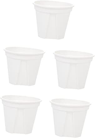 Milisten 5pièces Jardinière Anti-Racines Contenant De Jardinage Pot De Fleurs pour Contrôle des Racines Outil De Jardinage Simple