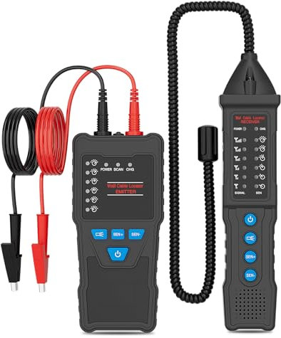 GAMWATER U610 Localizzatore di cavi sotterranei, tracciatore di fili, tester recinzioni per cani, e controllo per l'irrigazione