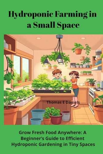 Hydroponic Farming in a Small Space: Grow Fresh Food Anywhere: A Beginner’s Guide to Efficient Hydroponic Gardening in Tiny Spaces
