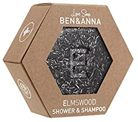 Ben&Anna Love Soap ELMSWOOD, Festes Shower&Shampoo, 60 g