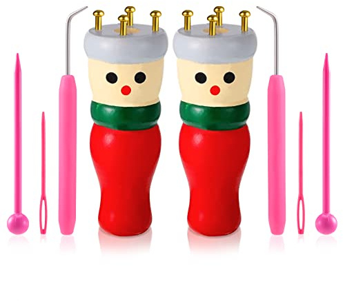 2pcs French Knitting Doll Set, French Knitting Kit for Kids, Beginners