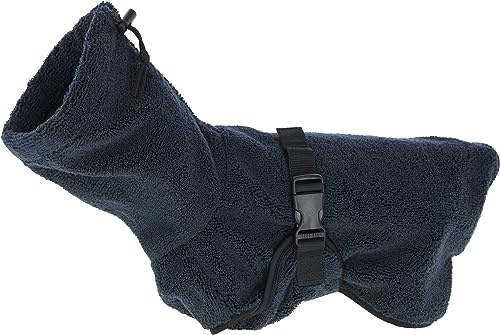Kerbl Pet Peignoir pour Chien Bleu, S, 40cm