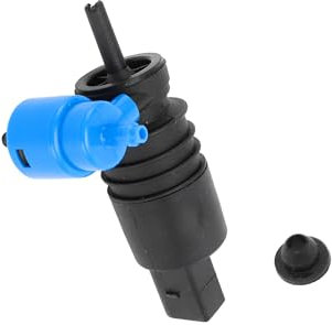 Partuto Windshield Washer Pump W/Grommet Windshield Washer Fluid Pump Fit for Vauxhall Viva Zafira Windshield Wiper Pump No.13250357 - Pack of 1 Replacement