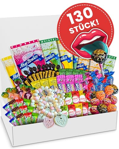 Süßigkeiten Box von Candy Circle - Süßigkeiten für Adventskalender, Kinder Mix - XXL Süssigkeiten Box - Süssigkeiten Grosspackung für Kindergeburtstag, Pinata Füllung oder Wurfmaterial