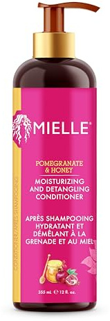 Mielle Après-shampoing hydratant et démêlant Grenade et miel 355 g