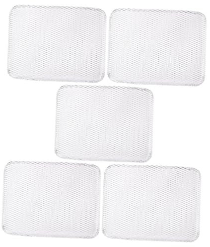 Warmhm 5pièces Tapis De Barbecue Maille Réutilisable Non Collant pour Grillades à Haute Température Camping Et Pique-