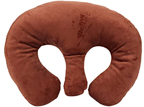 for Beauty Salon, for Support Pillow, SPA Massage Chest Pillow Cushion (Dark Brown)