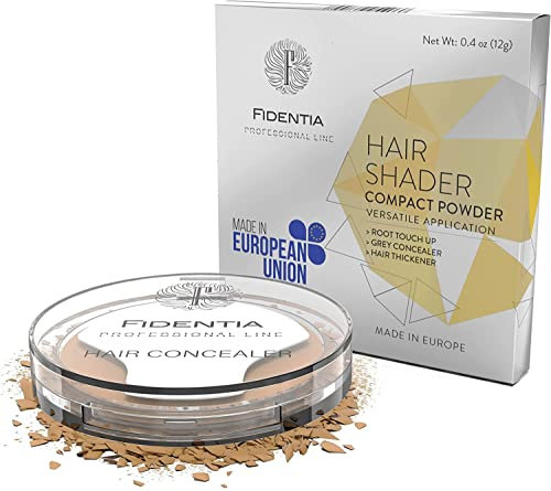 Fidentia Hair Shader 12g | Made in EU | Haar Concealer zur Haarverdichtung & Ansatzkaschierung - Blond