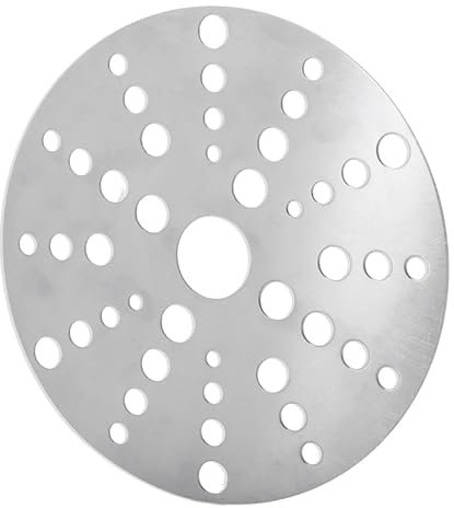 QANYEGN Plaque Conductrice De Chaleur, Cuisson à Induction Disque Convertisseur, Disque Convertisseur De Table De Cuisson En Acier Inoxydable Pour Cuisinire À Gaz