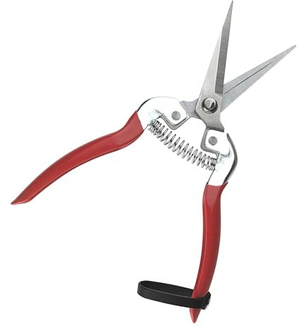 QianRuiDa Sécateur De Jardin Ciseaux De Jardin Sécateur à Poignée Antidérapante Sécateur à Main Ciseaux De Jardin De Fleuriste pour Arrangement De Fleurs Coupe De Plantes, Récolte De Fruits