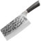 AURMOO 20cm Hackmesser, Scharfes Hackmesser Kochmesser Edelstahl Fleichmesser, Profi Hack Messer Fleischerbeil, Messer Metzgerbeil Hackbeil aus Edelstahl, Kochmesser fur Küche.