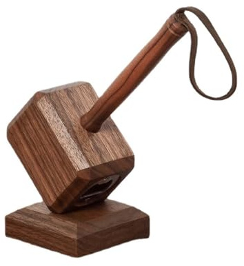 Wooden Thor's Hammer Bottle Opener, Personalised Home Beer Bottle Opener, Vintage Bar And Kitchen Creative Bottle Opener, Home Decoration Ornament Bottle Starter