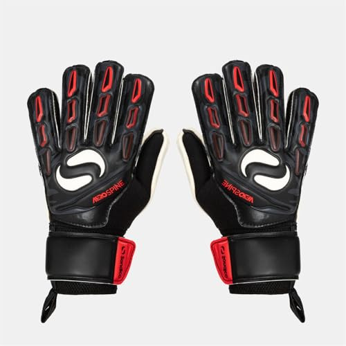 Sondico Kids AeroSpine Junior Goalkeeper Gloves Breathable Black/red 6