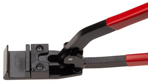 STUBAI Pinza a doppia piegatura dritta, con larghezza di lavoro di 30 mm – 282602 | adatta per la chiusura di pieghe, ganasce trattate, bordi arrotondati, gambe ergonomiche