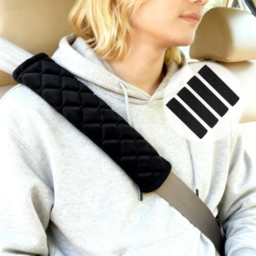 APKOL 4PCS Imbottiture Protettive per le Spalle dell'auto, Molto comfort