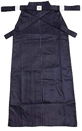 G-LIKE Kampfsport Kendo Kenjutsu Uniform - Traditionelle Japanische Schwertkampfkunst Kostüm Karate Ninja Aikido Training Kleidung Keikogi Jacke Hakama Hose für Männer Frauen (Blue, L)