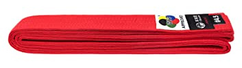Tokaido Unisex-Erwachsene Kumite Karate Gürtel rot, 295 cm