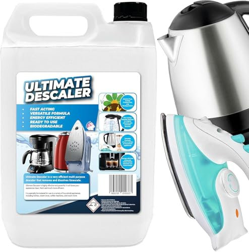 Multi Purpose Liquid Descaler Fast Acting Catering Descaler For Washing Machines, Dishwashers, Coffee Machines, Kettle & Iron Limescale Remover (1)