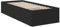 vidaXL Bettgestell Schwarz 75x190 cm Holzwerkstoff