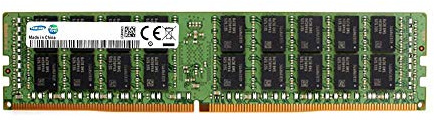 SAMSUNG Memoria ECC Registered RDIMM (1.2V) 16GB DDR4 PC2666 M393A2K40CB2-CTD, 16 GB, 1 X 16 GB, DDR4, 2666 MHz, 288-PIN DIMM, Negro, Verde