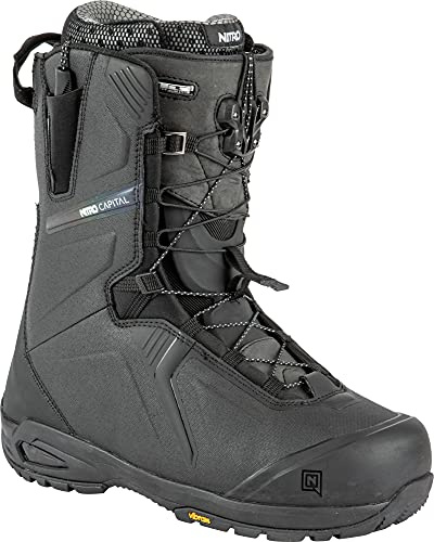 Nitro Herr Capital TLS '22 snowboardbåt, Black-Iridium, 285
