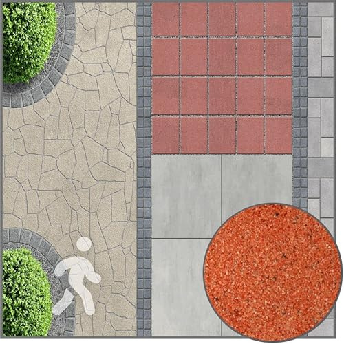Terralith Drän - Mortero para juntas de pavimento (terracota, 13 kg)