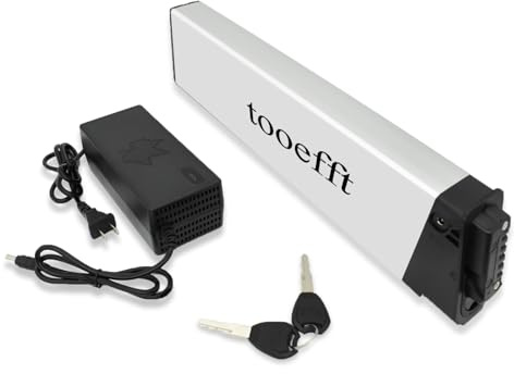 Tooefft 36 V 10,4 Ah 12,5 Ah/13 Ah 17,5 Ah batteri DCH006 elcykel batteri 36 volt för vikbar cykel ADO A20 Mate City (L410 mm 36V12,5Ah(13Ah))