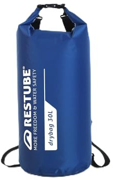 Restube Wasserdichter Drybag – Premium-Qualität für ultimativen Schutz | Vielseitig und geräumig | Ideal für Reisen, Wandern, Wasseraktivitäten | 100% wasserdicht und langlebig - [30L]